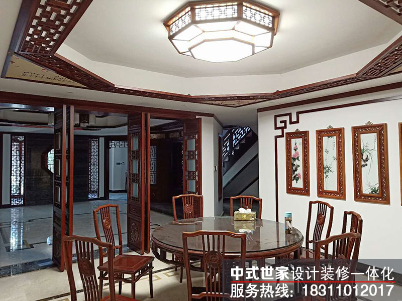 重庆中式家装柱子到底如何设计,家庭装修中式里要注意哪些问题