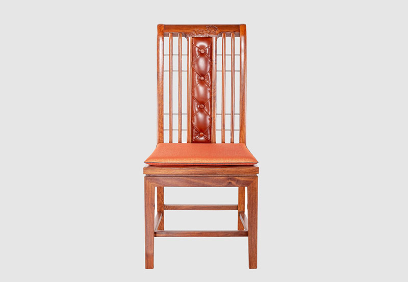 重庆芙蓉榭中式实木餐椅效果图