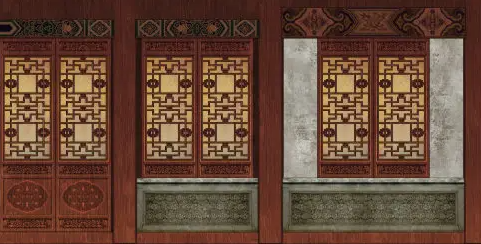 重庆隔扇槛窗的基本构造和饰件